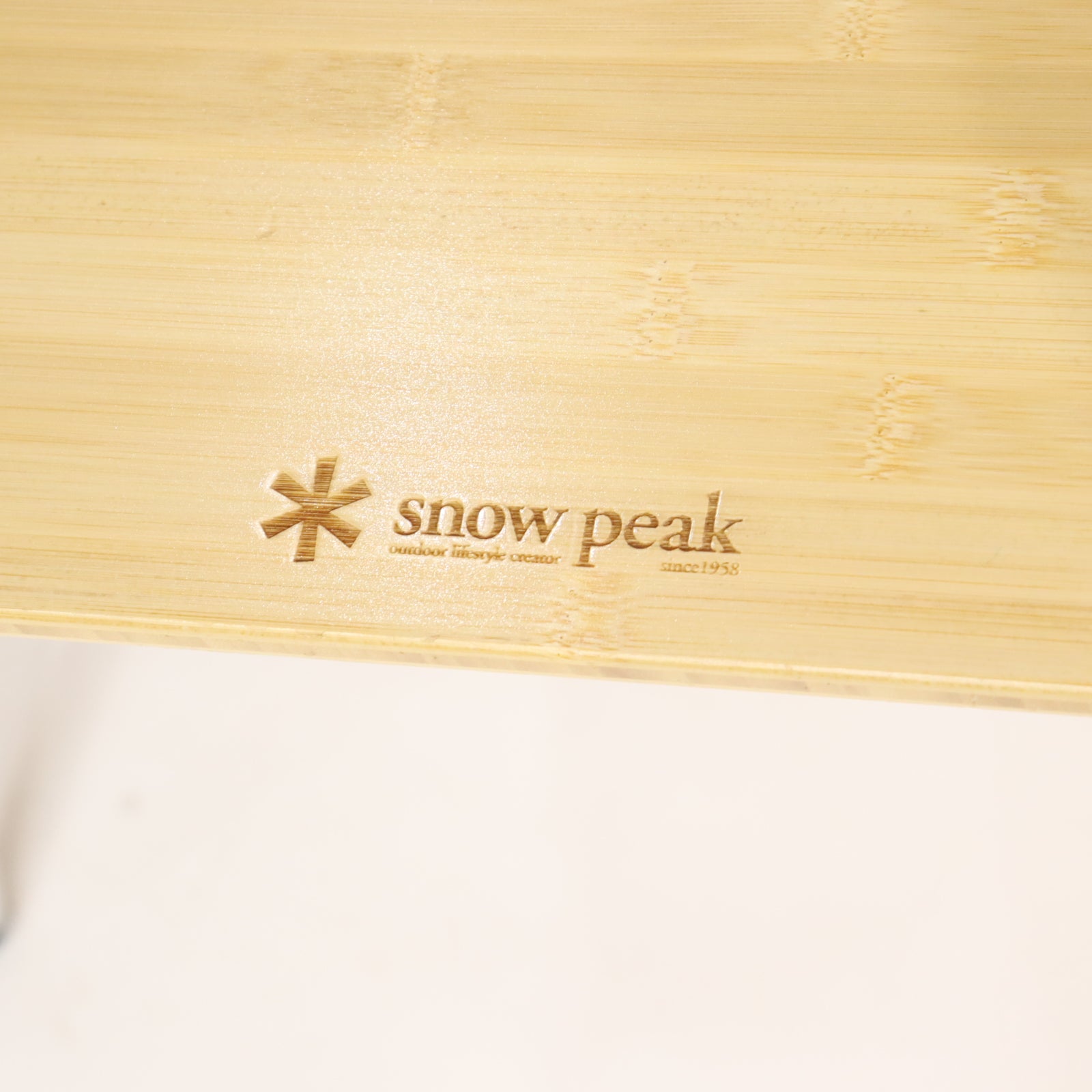 豊富な安いsnow peak LV-015T　スノーピーク　ワンアクションテーブル　ロング竹 スノーピーク