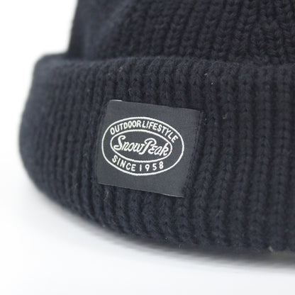 Co/Pe Knit Cap One Black(AC-22AU011)