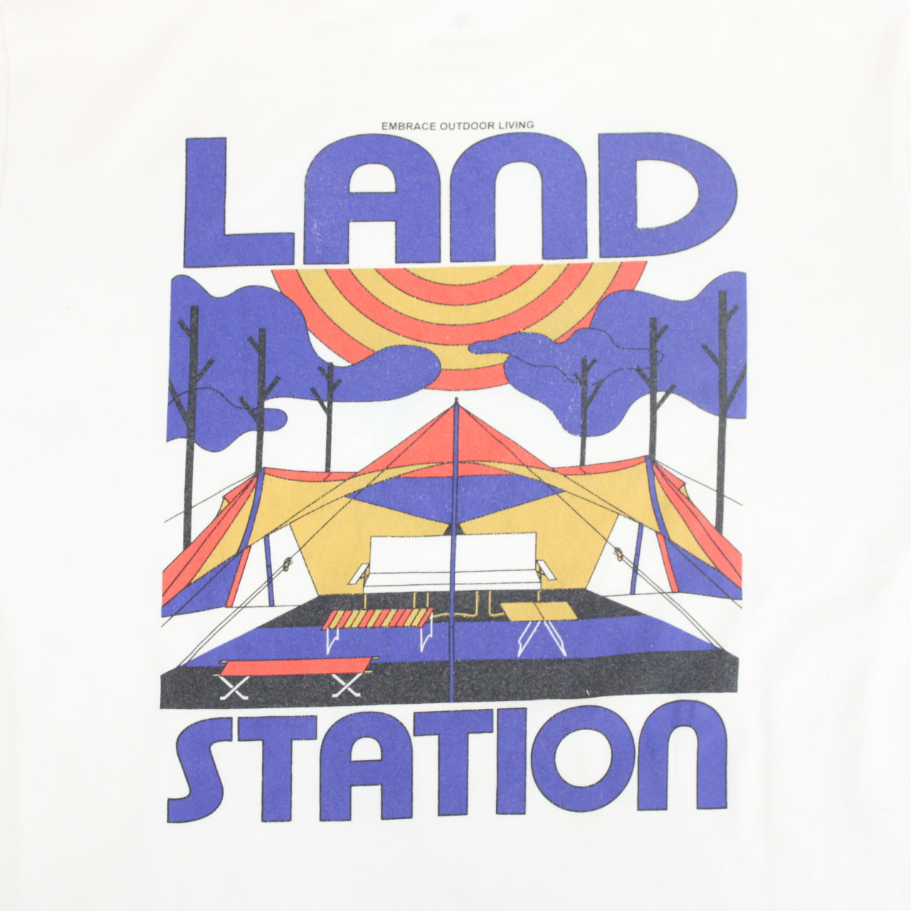 LAND Station T shirt [L](TS-23AU003)