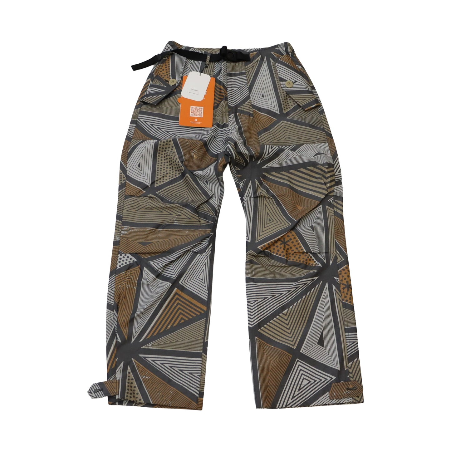 Printed eVent c/n RainPants M Khaki [M](PA-19AU10203KH) [未使用中古品]