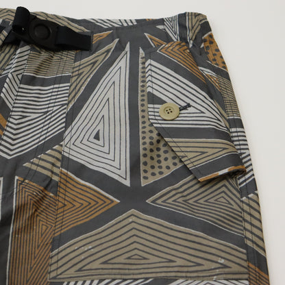 Printed eVent c/n RainPants M Khaki [M](PA-19AU10203KH) [未使用中古品]