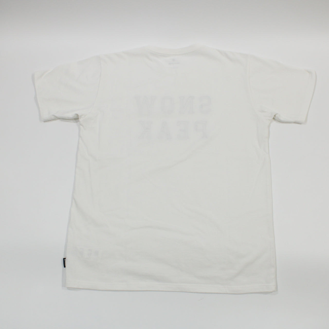 SNOW PEAK Felt Logo T shirt