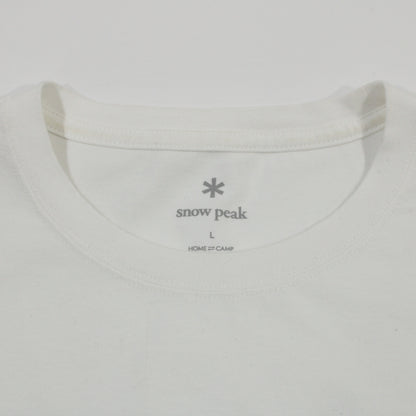 SNOW PEAK Felt Logo T shirt