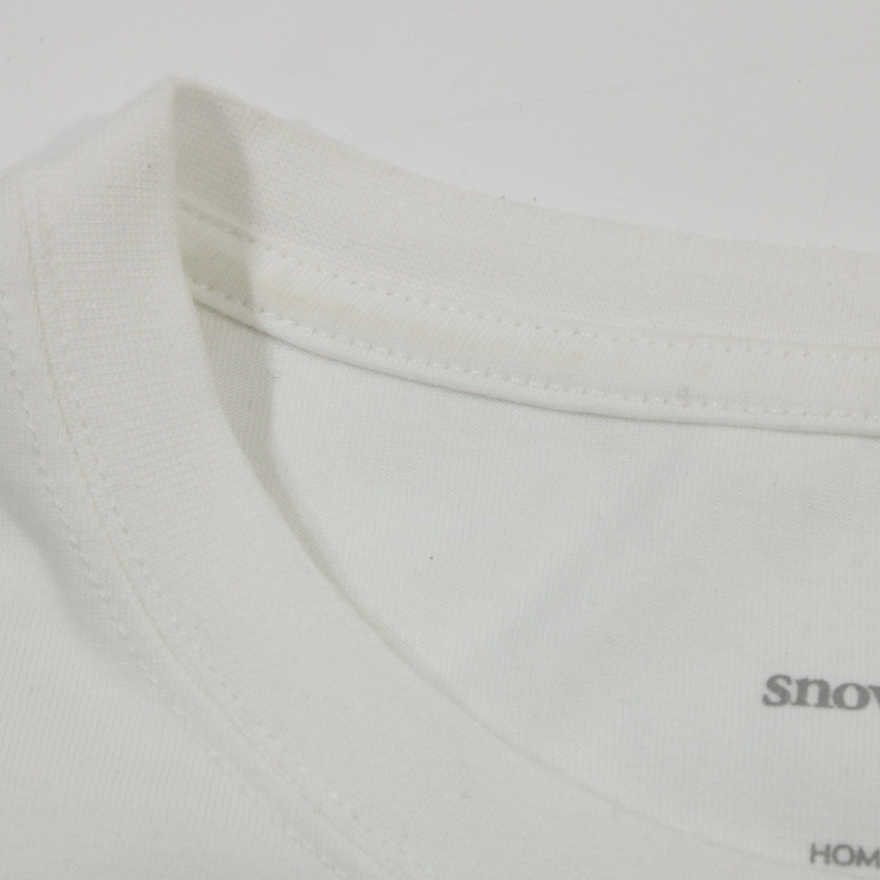 SNOW PEAK Felt Logo T shirt