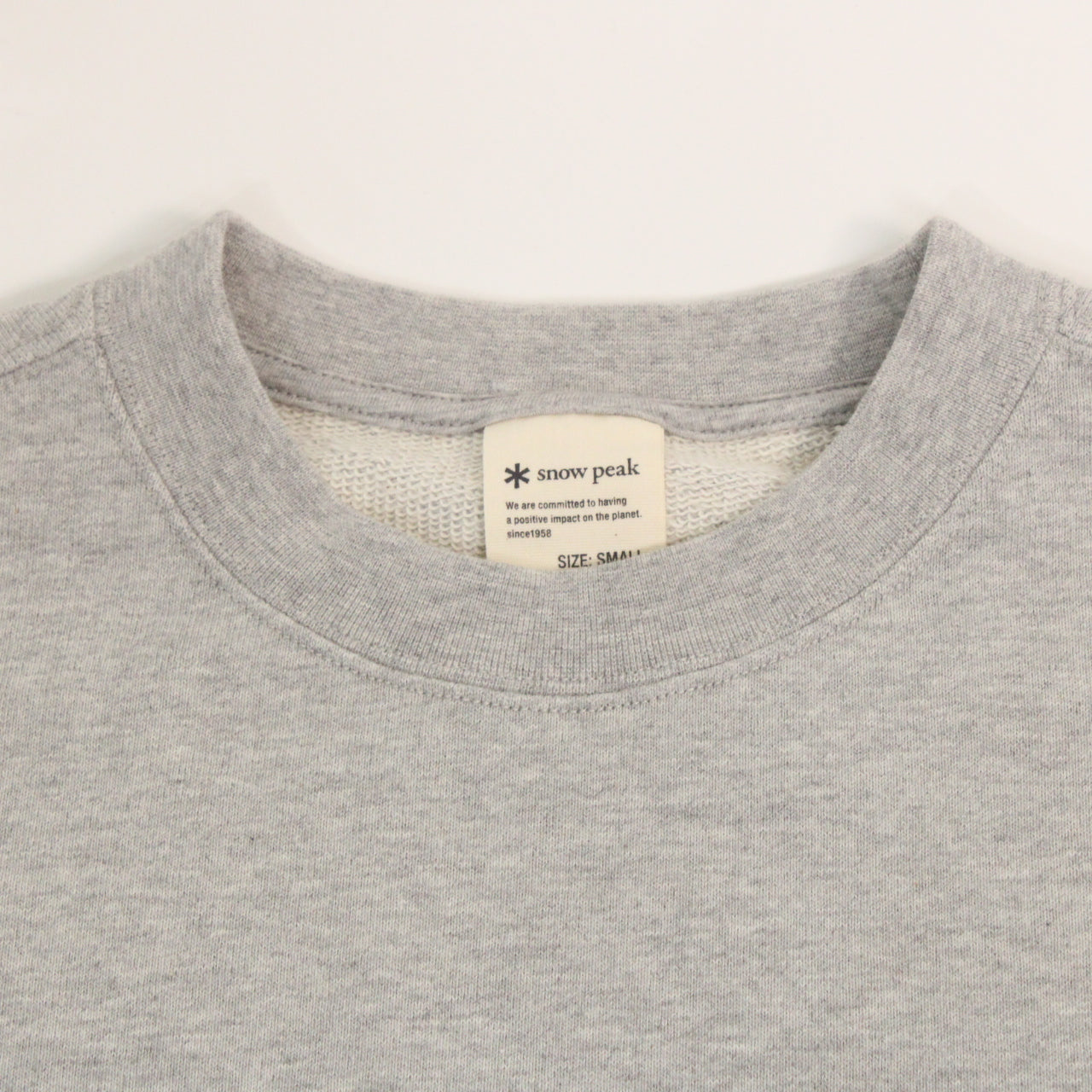 RecycledCottonSweatCrewneck