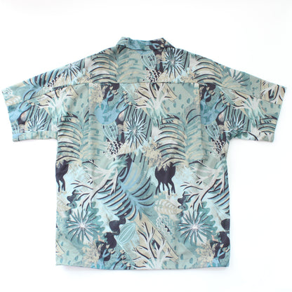 Printed Brathble QuickDry Shirts L Khaki