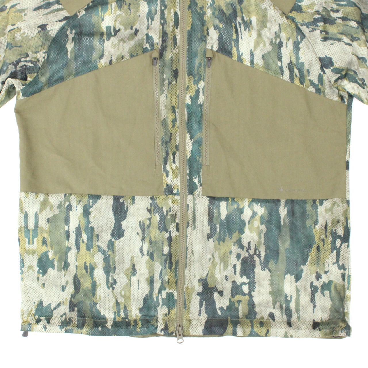 Printed Insect Shield Mesh Jacket M olive(JK-24SU01203OL)