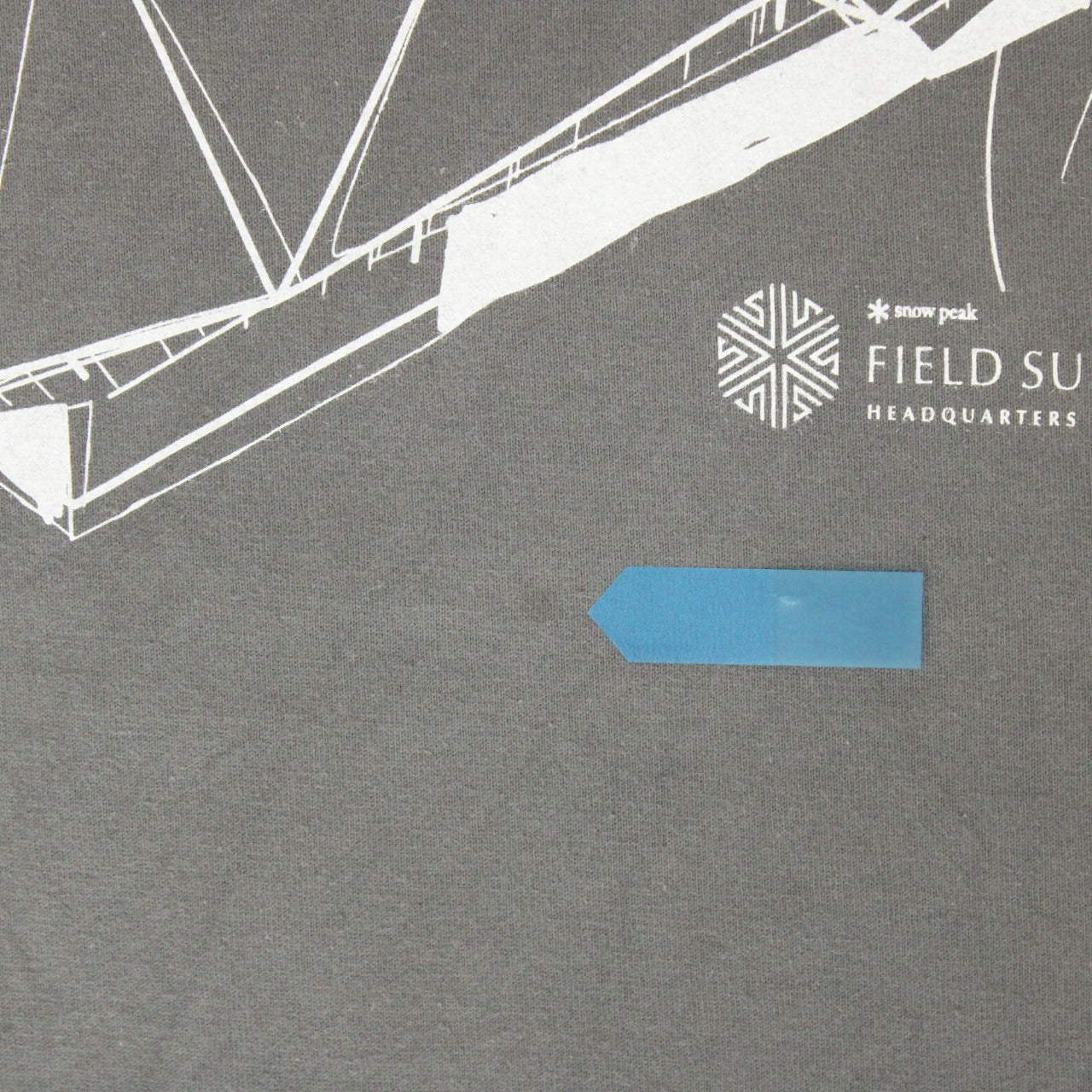 Field Suite SPA HQ Tshirt S Charcoal(SPA-TS-22SU001)