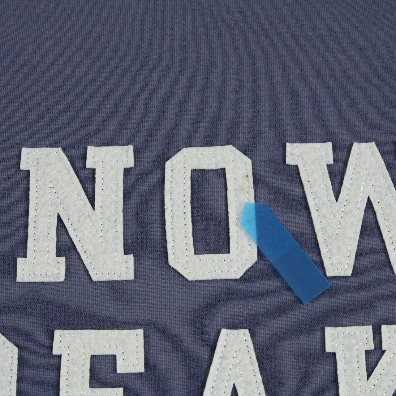 SNOW PEAK Felt Logo T shirt(TS-22AU001)