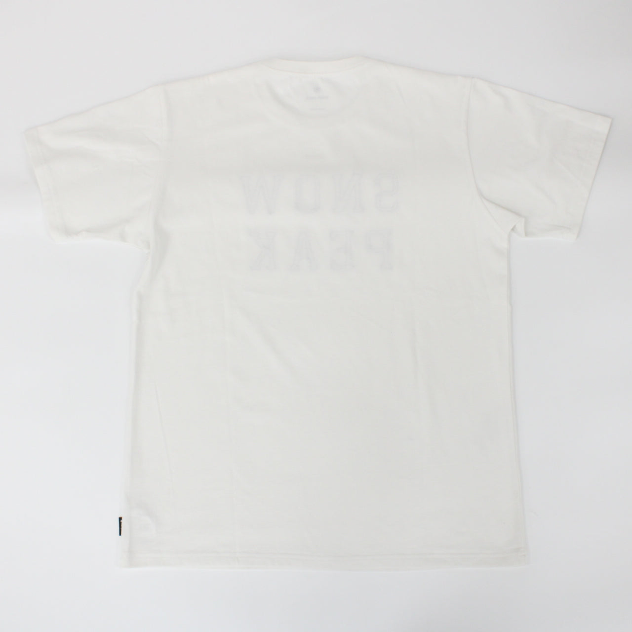 SNOW PEAK Felt Logo T shirt [L](TS-22AU001)