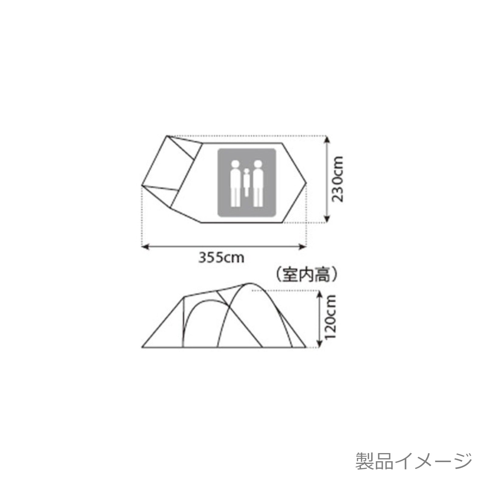 アメニティドームS(SDE-002RH)|スノーピーク(Snow Peak)【公式中古品 ...