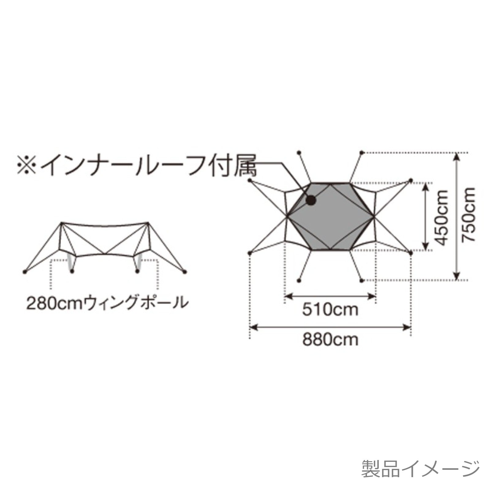 TAKIBIタープ オクタ(TP-430)|スノーピーク(Snow Peak)【公式中古品】 – スノーピーク公式の認定中古品  スノーピークサーキュレーションコア【Snow Peak Circulation Core】