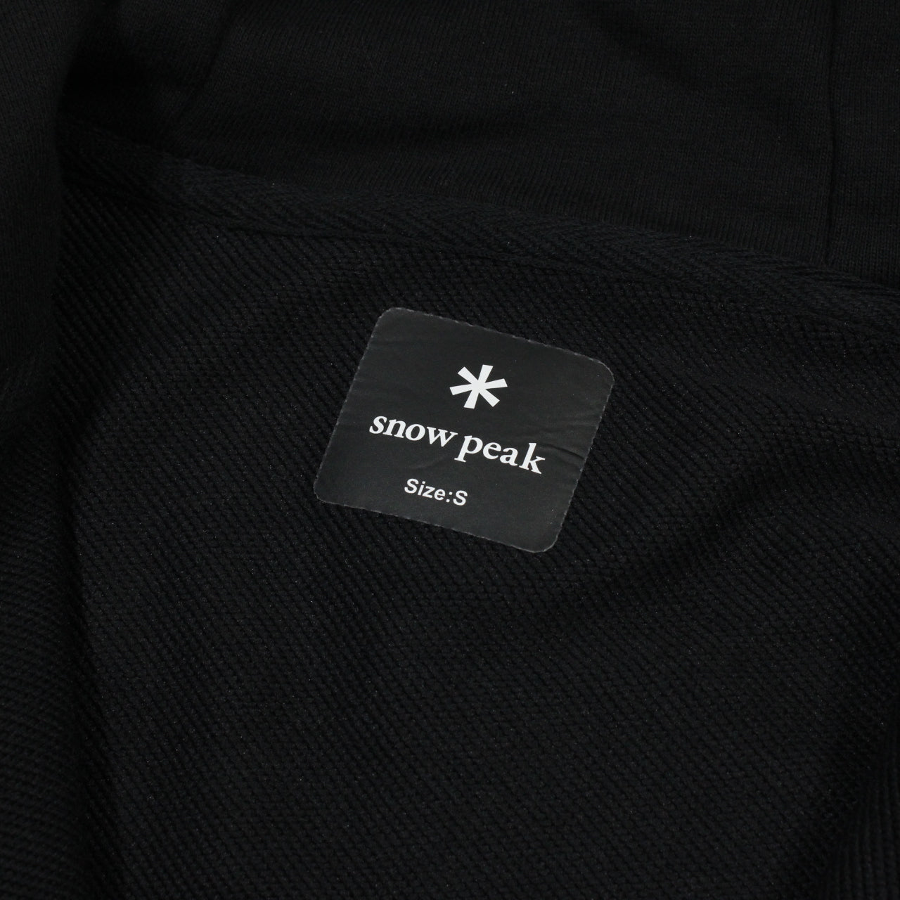 SP Logo Zip Up Hoodie S Black