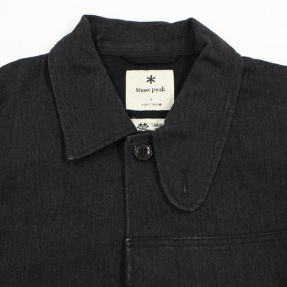 TAKIBI Denim Jacket L Black